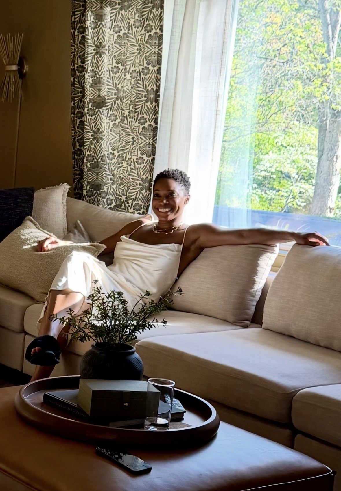 Angela Denae at home